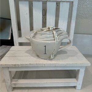 Rae Dunn Teacup measuring cups